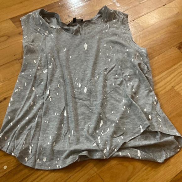 Women’s Generation Love top. Grey with white. Size S - Picture 1 of 6